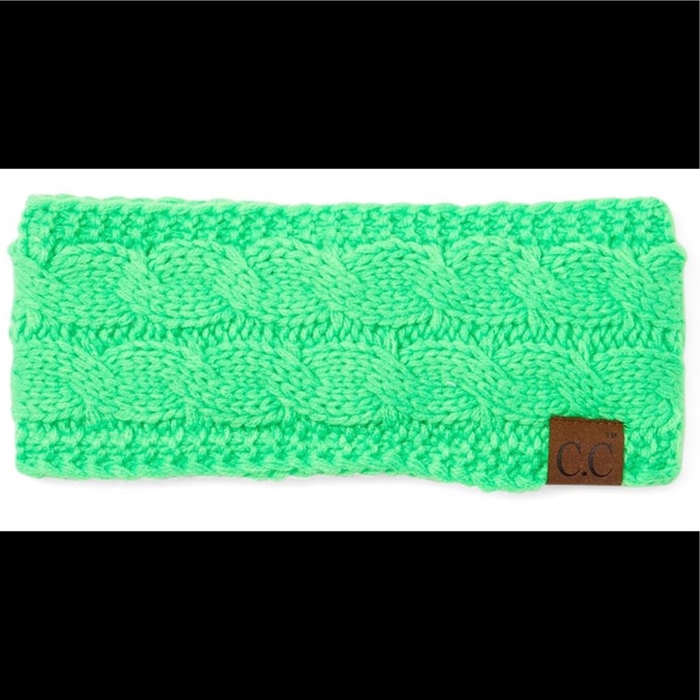 C.C Fleece Knit Headband